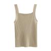 Halter Small Vest with Women's Summer New Women's Slim-fit Sleeveless Bottom Knit Top To Wear