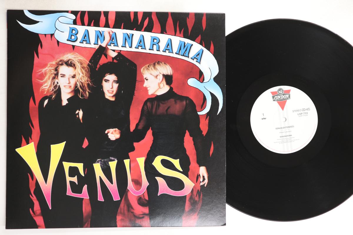 

12inch Record BANANARAMA - Venus (Extended Version)(Dub) / Whi L12P7113 LONDON 1986 Japan Pop Used