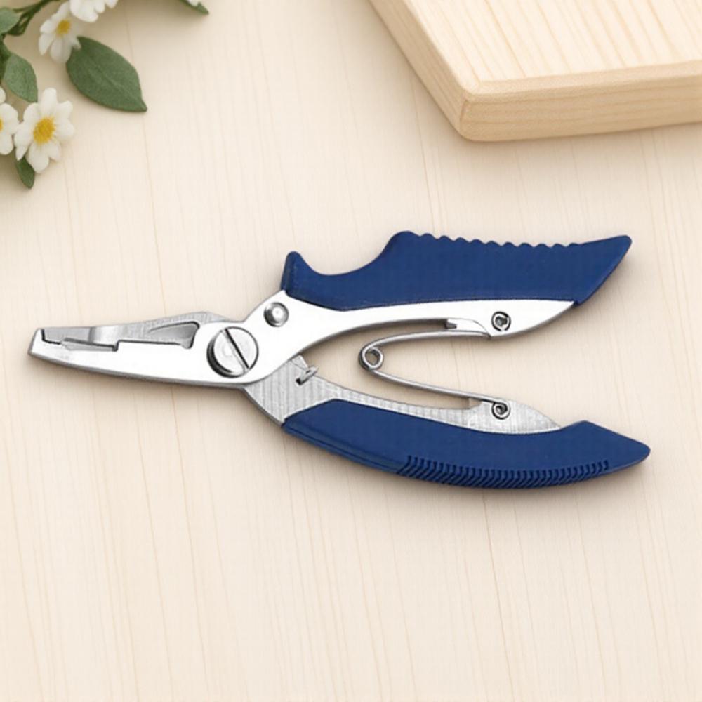 Multifunctional Fishing Pliers Scissors Braid Line Cutter Hook Remover Tackle Tool for Anglers