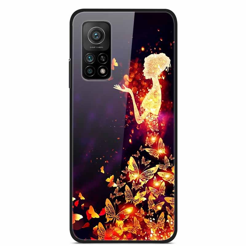 For Xiaomi Redmi Note 11 Case 11Pro 5G Tempered Glass Luxury Hard Back Cover For Xiaomi Redmi Note 11s Case Note11 Pro 5G Coque