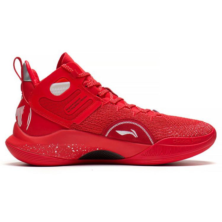 Li Ning CJ 1 CJ 1 Textil, Synthetikleder, TPU-Dämpfung Rutschfest Abriebfest Abdeckung Unterstützung Mittelhoch ABAR019-7