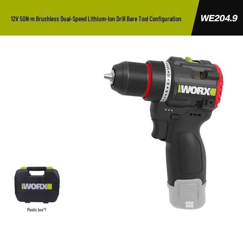 

Wickes WE204 Brushless 50N Hand Drill with Lithium Battery - Compact Electric Drill & Screwdriver Tool