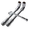 L-Shaped 7-Pipe Double-Ended Elbow Hex Socket Wrench Set