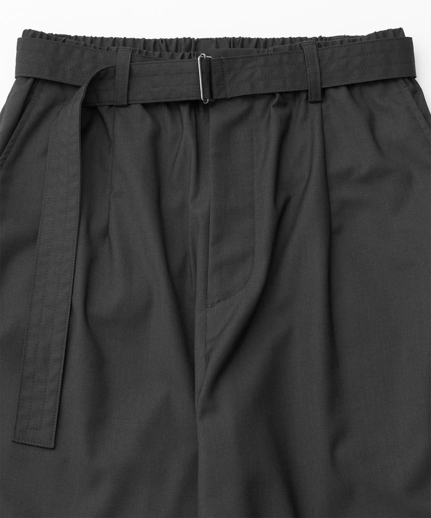 ANOTHER OFFICE Cocoon Banded Pants (Charcoal)