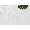 Women Fake Collar Detachable Shirt Lapel Necklace Ladies False Collar Blouse Top Faux Col Half-Shirt Clothes Accessories