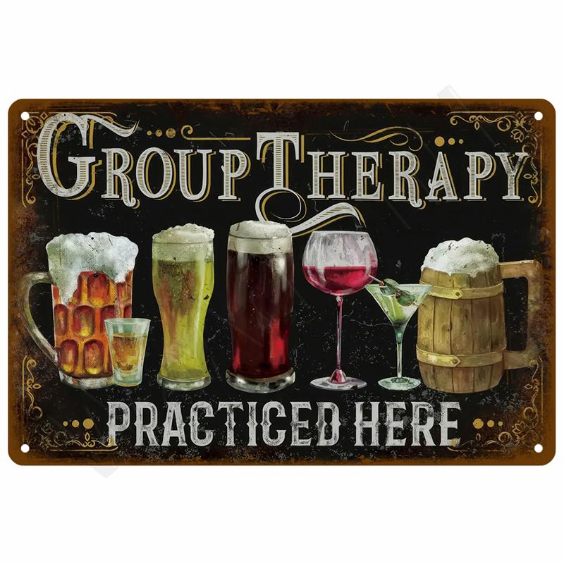 Retro Metal Sign Wall Art Mural Aesthetic Room Home Decor Items Poster Vintage Metal Plate Garage Decoration Tin Sign Plates Bar