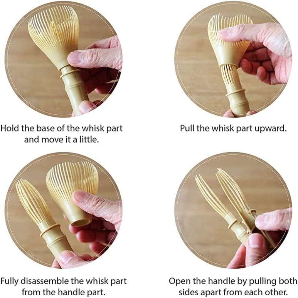 Reusable Matcha Whisk PP Matcha Stirrer High-quality Green Tea Powder Whisk  Tea Ceremony