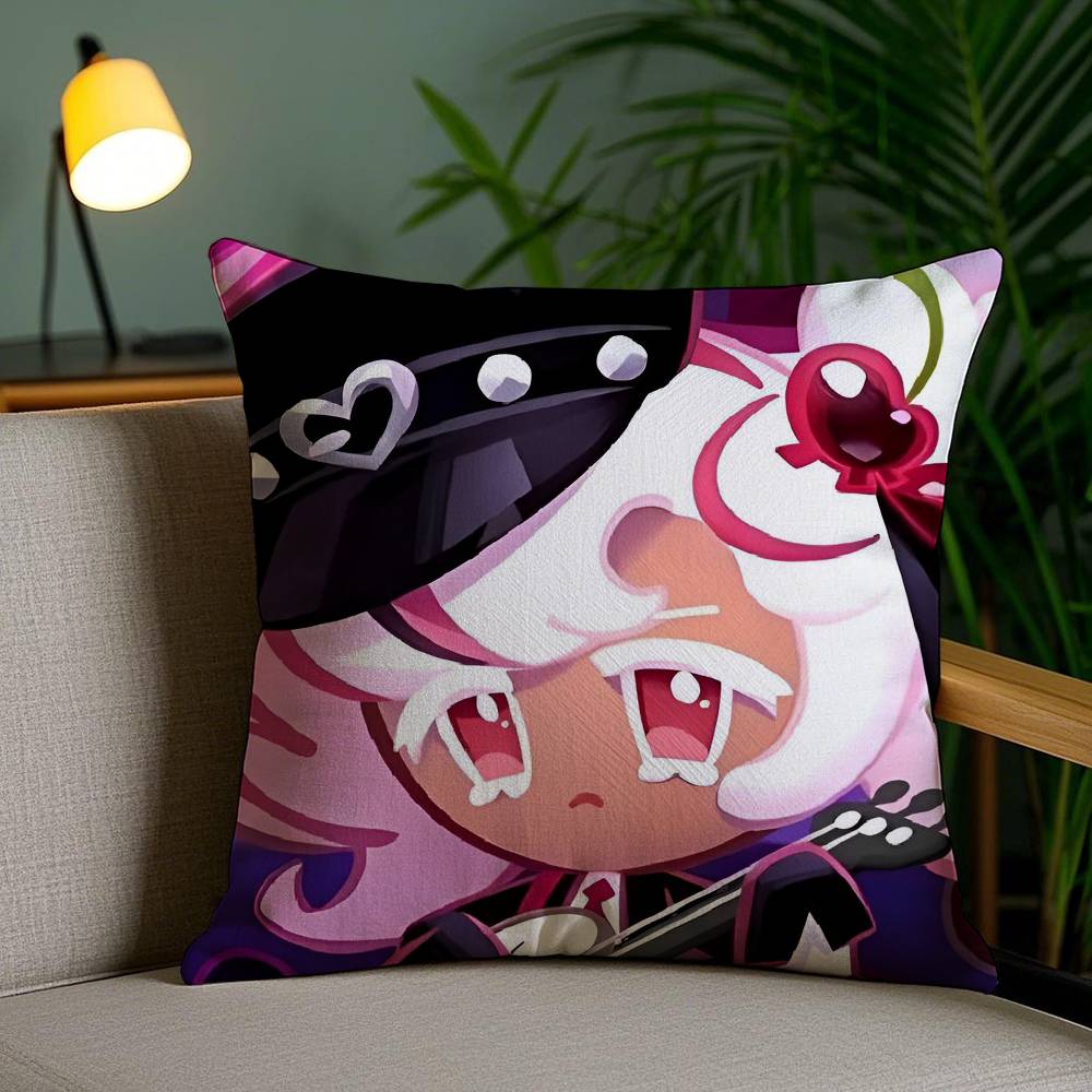 Vedio Game C-Cookie R-Run K-Kingdom Pillow Case Anti-dustmite Invisible Zipper Sofa Bed
