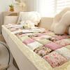 Spliced Cotton Sofa Cushion Living Room Bedroom Quilted Sofa Cushion Four Seasons Universal NonSlip Carpet Bay Window Tatami Mat