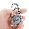 Multifunctional Luminous Clip On Carabiner Watch Mini Quartz Watch Compass for Outdoor Climbing Activities