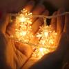 20ft 4040 LED lights,Indoor LED Star Snowflake Christmas Lights Fairy String EID Decorations for Home Holiday Lighting Ornaments