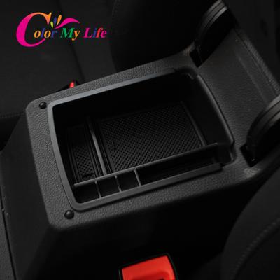 Color My Life Armrest Box for Volkswagen VW Golf 7 Mk7 VII 5G GT I R 2013- Central Armrest Storage Box Container Holder