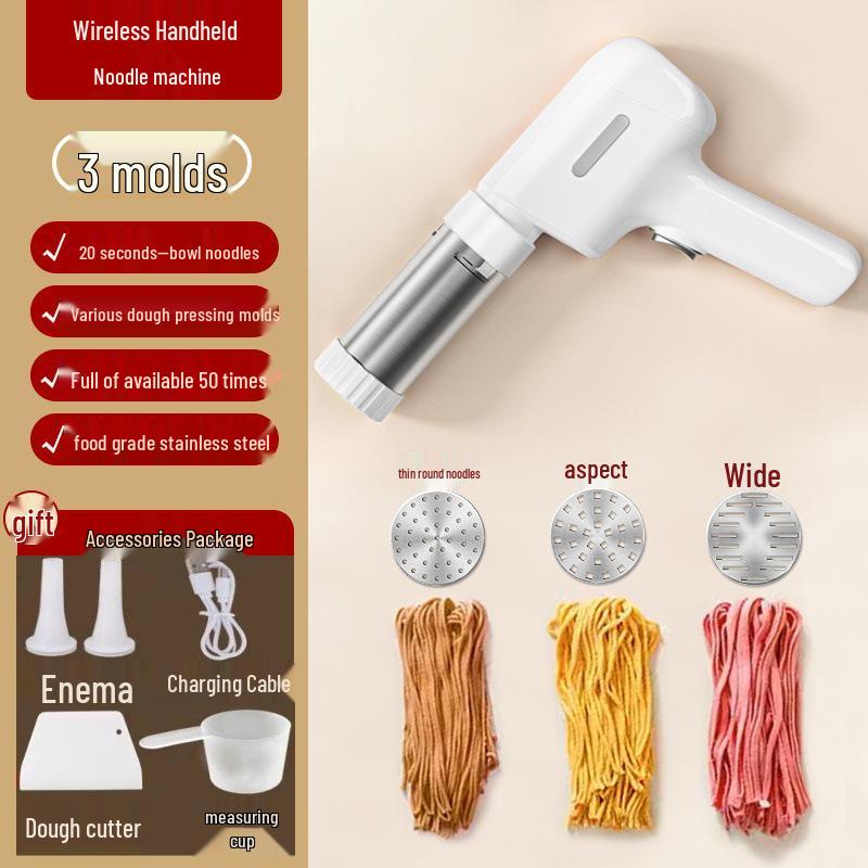 2024 New Style Household Electric & Handheld Noodle Press Machine – Fully Automatic Small He Lao Maker