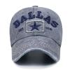 4 Colors Unisex DALLAS 3D Embroidered Baseball Cap Snapback Caps Sun Hats Dad Hats