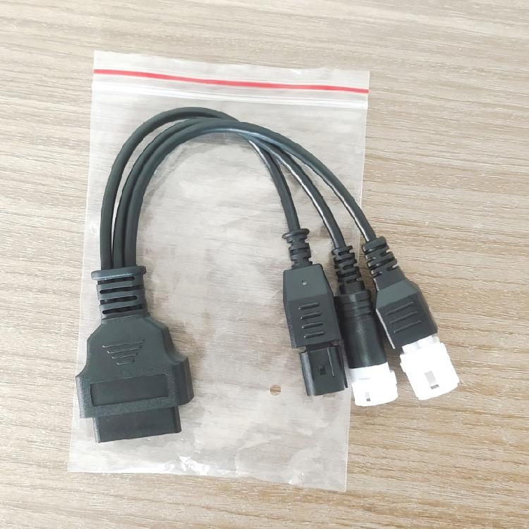 3-Pin 4-Pin 6-Pin OBD 2 Verlängerungskabel für Motorräder, Diagnosewerkzeug, OBD2-Steckerkabel