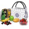 Pisley Bandana-Print Isolierte Lunchtasche für Outdoor-Picknick Wasserdichte Thermische Kühltasche Lunchbox für Damen