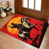 Cowboy Ride Living Room Nonslip Area Rug Soft Carpet For Bedroom Game Playroom Sofa Office Home Decor Doormat Christmas Gift C926644