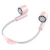 2025 New Neck Fan Portable Turbo Dual-Head Fan Long Battery Life Hands-Free Outdoor USB Rechargeable
