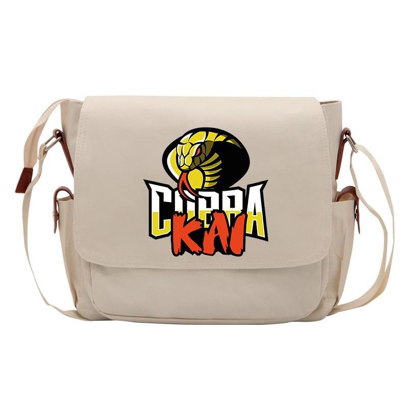 Cobra Kai Anime Crossbody Bag Oxford Cloth Large Capacity Casual Shoulder Students