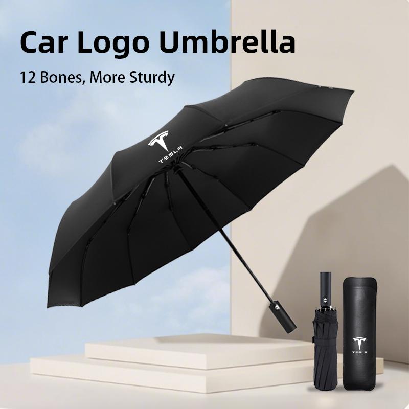 Car Fully Automatic Folding Umbrella Sunshade Accessories Valve For Tesla Model 3 Model S Model X Model Y Roadster