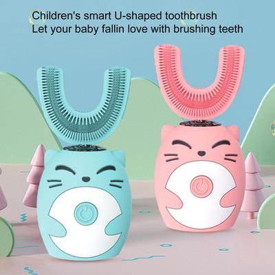 Convenient Children Toothbrush Waterproof Silicone Oral Cleaning Tool