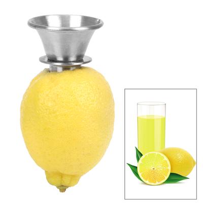 Spremiagrumi manuale, versatore a vite in acciaio inox per limone, arancia, lime, agrumi, spremiagrumi manuale, spremiagrumi, utensile per spremere la frutta