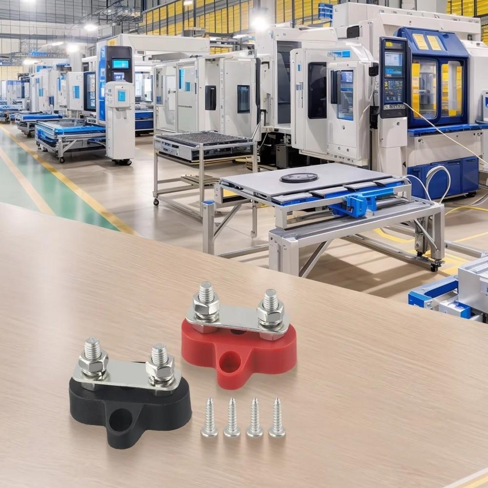 Corrosion Resistant Battery Connection Kit Flame-Retardant Dual Connection Bolt Car Battery