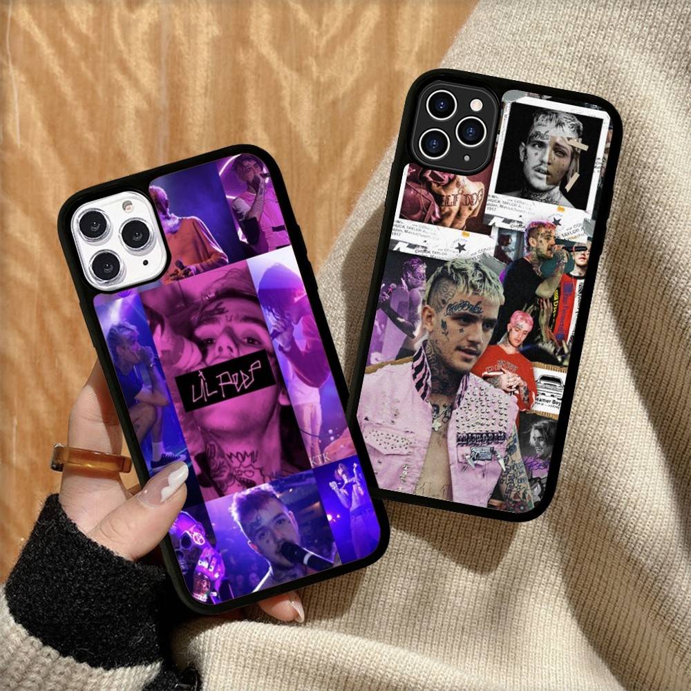 Sänger L-Lil P-Peeps Handyhülle Für IPhone 17 16 15 14 13 12 11 Pro Max Plus MiNi 17Air PC+TPU Rüstungsabdeckung