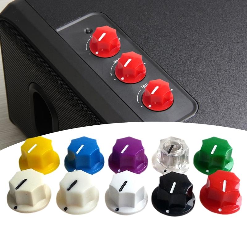 Protections Guitar Effect Part Colorful Guitar Effect Pedal Footswitch Knobs