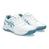 ASICS Gel Dedicate 8 GS White Gris Blue Kids Sneakers 1044A077-100