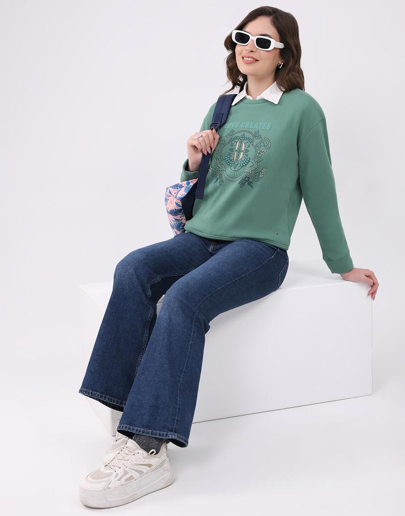 MONTE CARLO Women's Regular Fit Sweatshirt