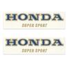 [620]CB400F Tank Decal Blue Letters 183mm 398 Specifications Tank Sticker