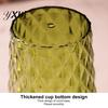 Water Mug 400ml Coffee Cup Large Capacity Shatterproof Acrylic Unbreakable Soft Drinks Tumblers for Home