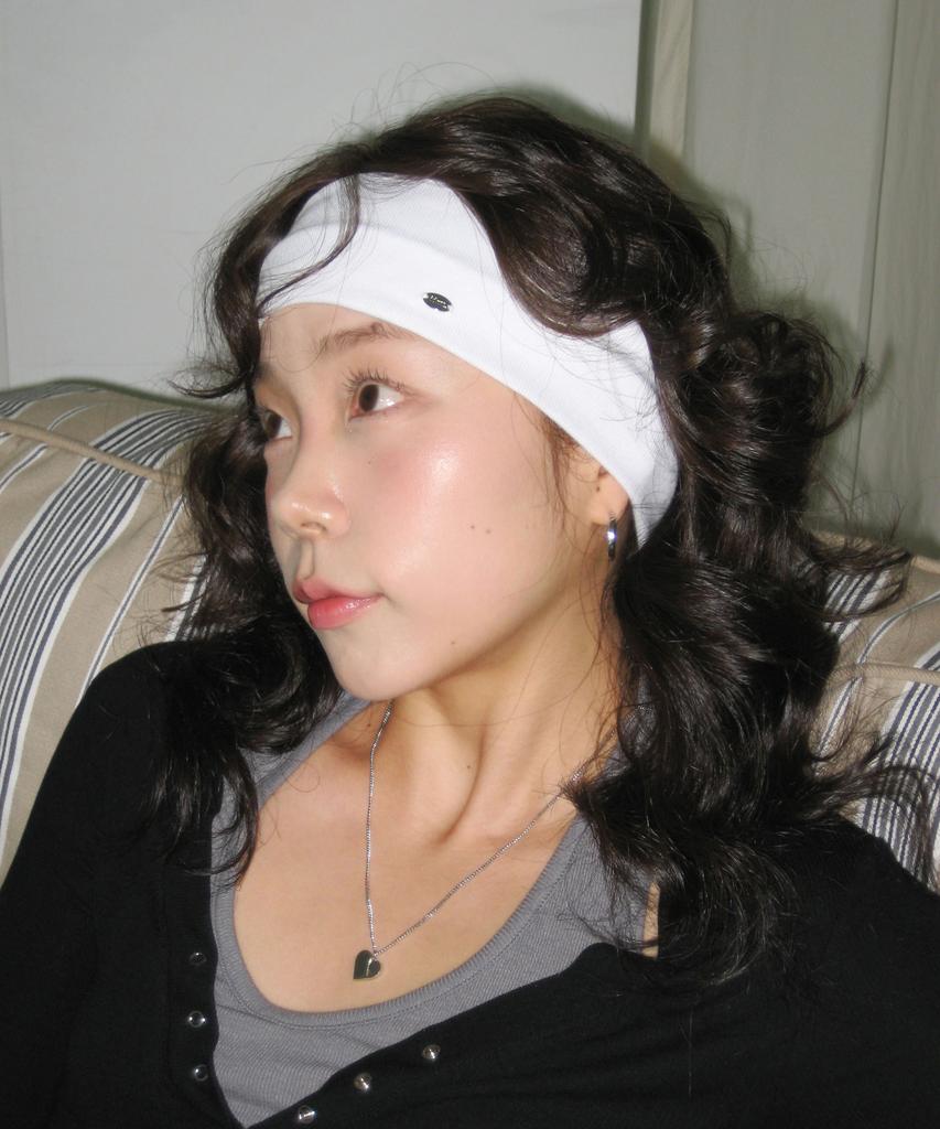 It Doesn'T Matter Wide Head Band (White)