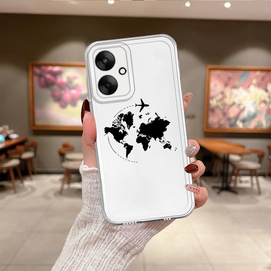 Airplane Art Soft Phone Cover Case for Xiaomi Poco X3 Pro X3 NFC