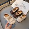 Baby girl Xiaoxiangfeng small leather shoes 2025 spring new toddler shoes medium and small children's soft-soled single shoes children's princess shoe