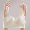 Damen-BH in Hellrosa mit 3D-Stützfunktion, nahtlos und kabellos, bequeme Dessous