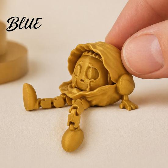 Funny Home Decoration Gift Articulated Action Figure Cartoon Movable Joint Statue 3D Printed Fun Dormitory Desktop Accessory Creative Office
