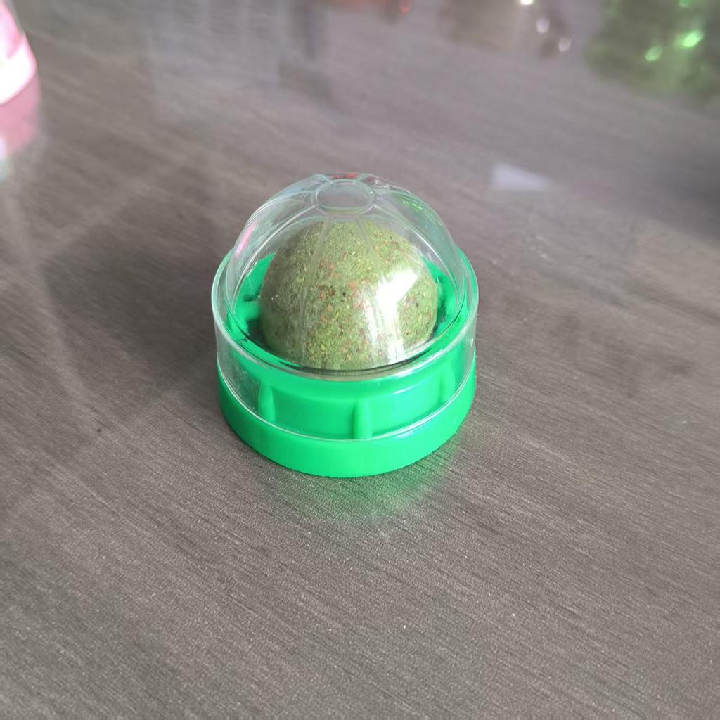 Catnip Ball Toy for Cats: Teething Aid, Bite-Resistant, Boredom Relief, Self-Play, and Lickable Fun