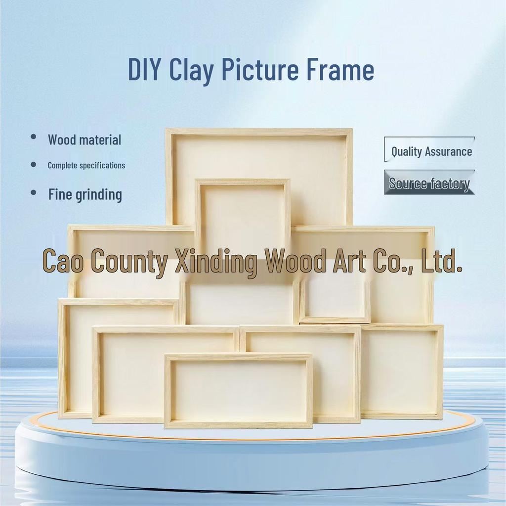 Suport de tablă din lut tridimensional, realizat manual, cu lut ușor, pentru afișaj DIY