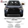 For Toyota Corolla Cross LEXLE -2024 Headlight Rearview Film TPU Protection Film Pre-cut Anti-scratch Resistant Clear Black