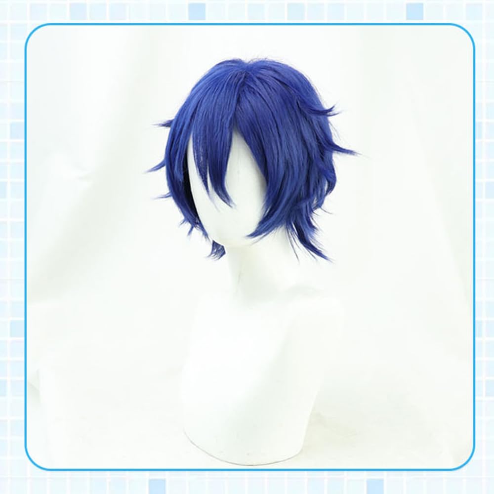 Heat-resistant cosplay wig, anime full wig, perfect for cosplay, costume accessories, parties, events, disguises, and more. Includes wig net. Features
