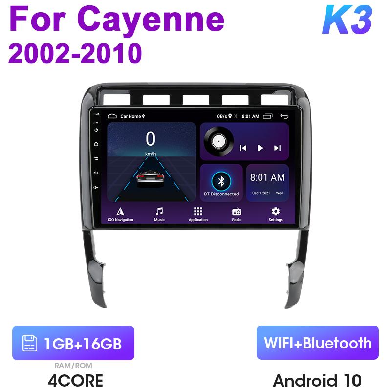 

2 Din Android 12 автомобильное радио для Porsche Cayenne 1 9PA 2002 - 2010 мультимедийный видеоплеер навигация GPS 4G Carplay авто стерео