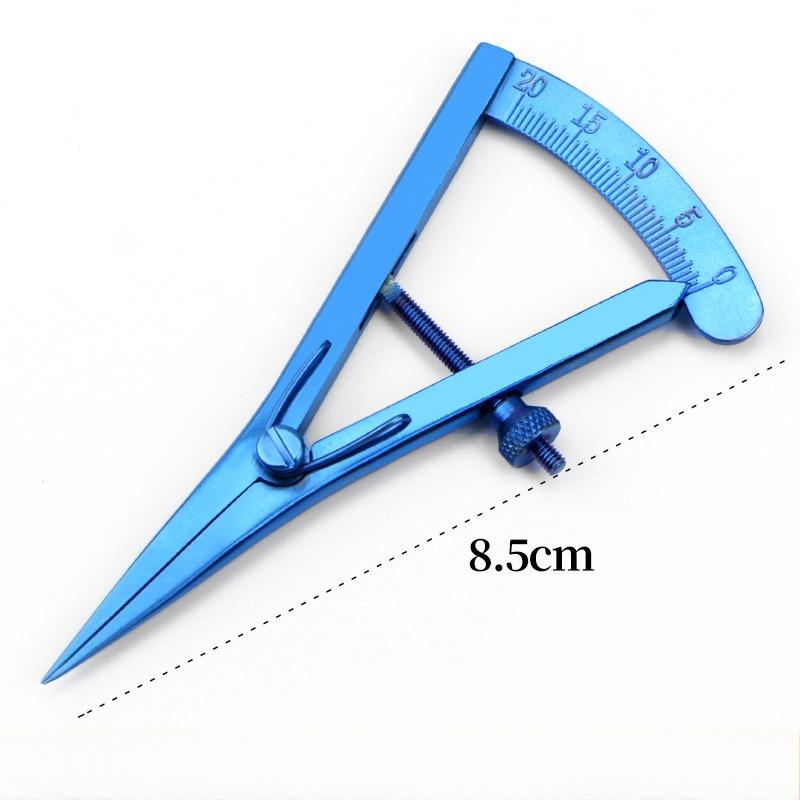 Stainless Steel Adjustable Wing Divider Leather Marking Gauge Handmade Leather Craft Tool for Sewing Scribing Edge Creaser