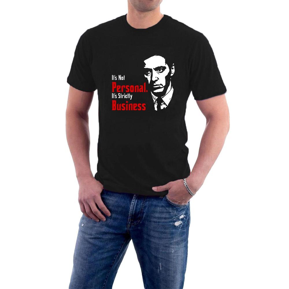 

Godfather T-shirt Mafia Brando Pacino Corleone Offer Can t Refuse by Sillytees 3XL