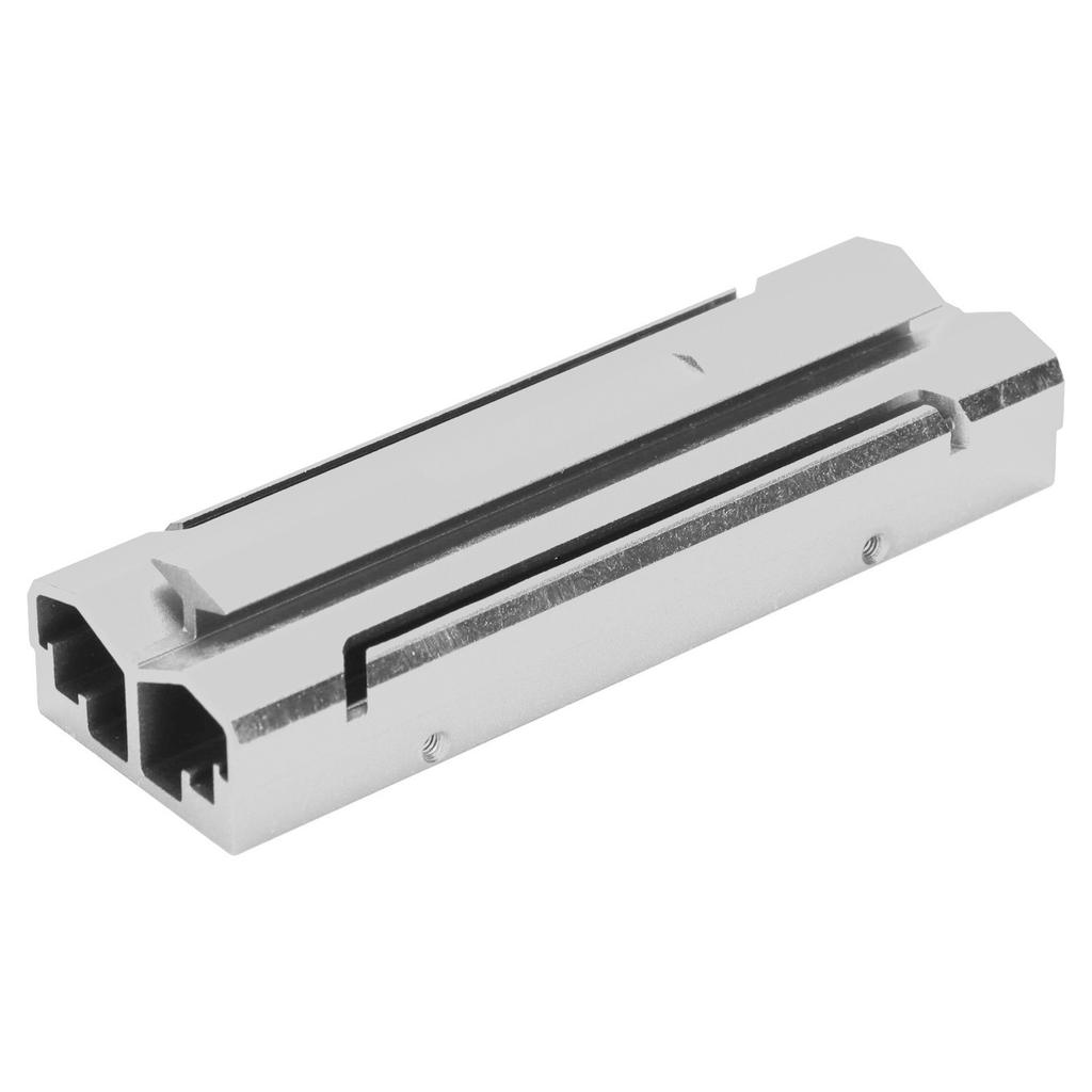 Heatsink Cooler Good Heat Dissipation Durable Drive Heat Dissipation with Two Heat Sink for M.2 SSD Hard DrivesSilver