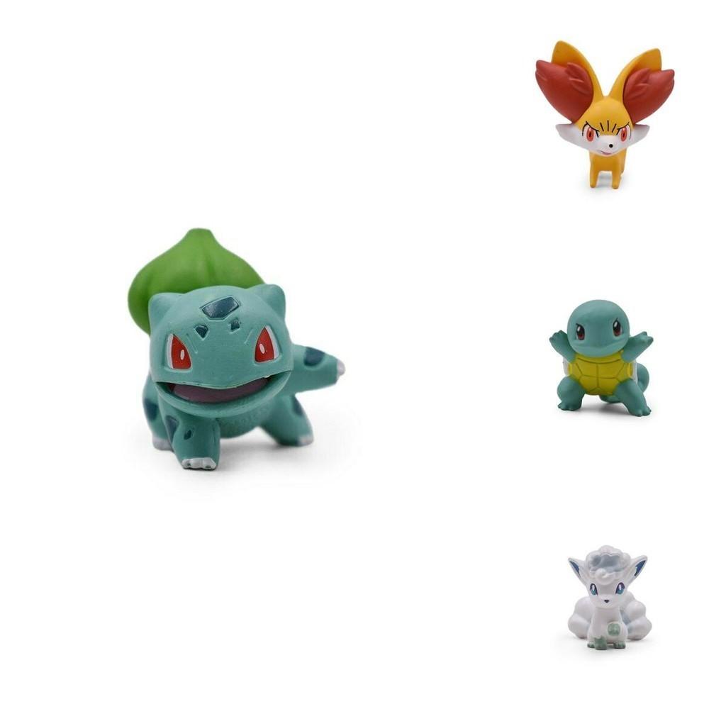Exquisite 4cm Pokemon Character Anime Action Toy Figure Model Featuring Charmander Cubone Bulbasaur