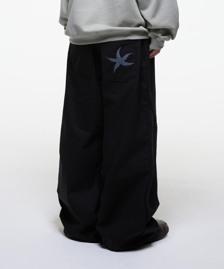THE COLDEST MOMENT Tcm Starfish Chino Pants (Black)