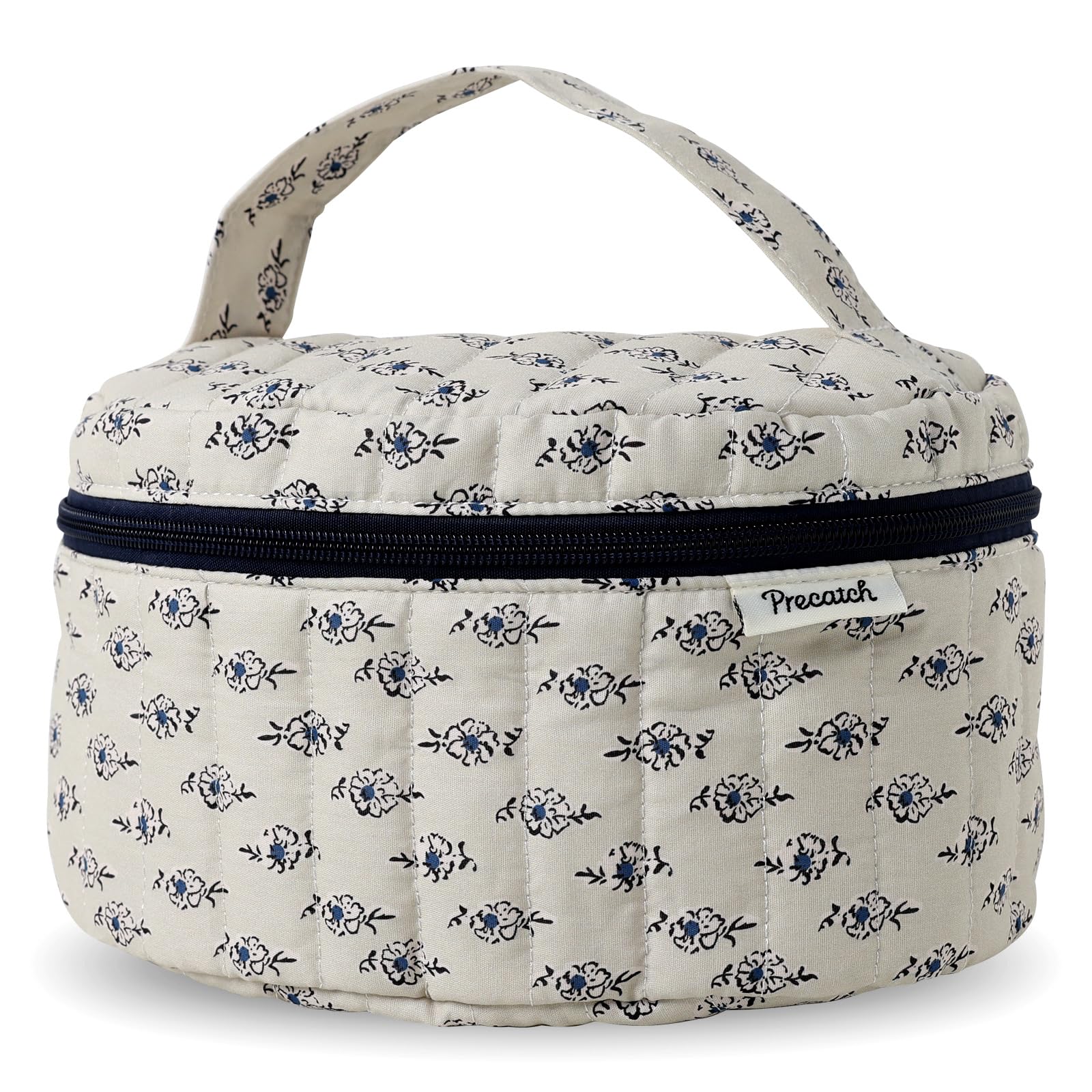 

miucatch Косметичка большой вместимости с 3D-карманом с цветочным принтом, портативная дорожная, для хранения, внутренняя косметичка, карман, коробка, ручка,