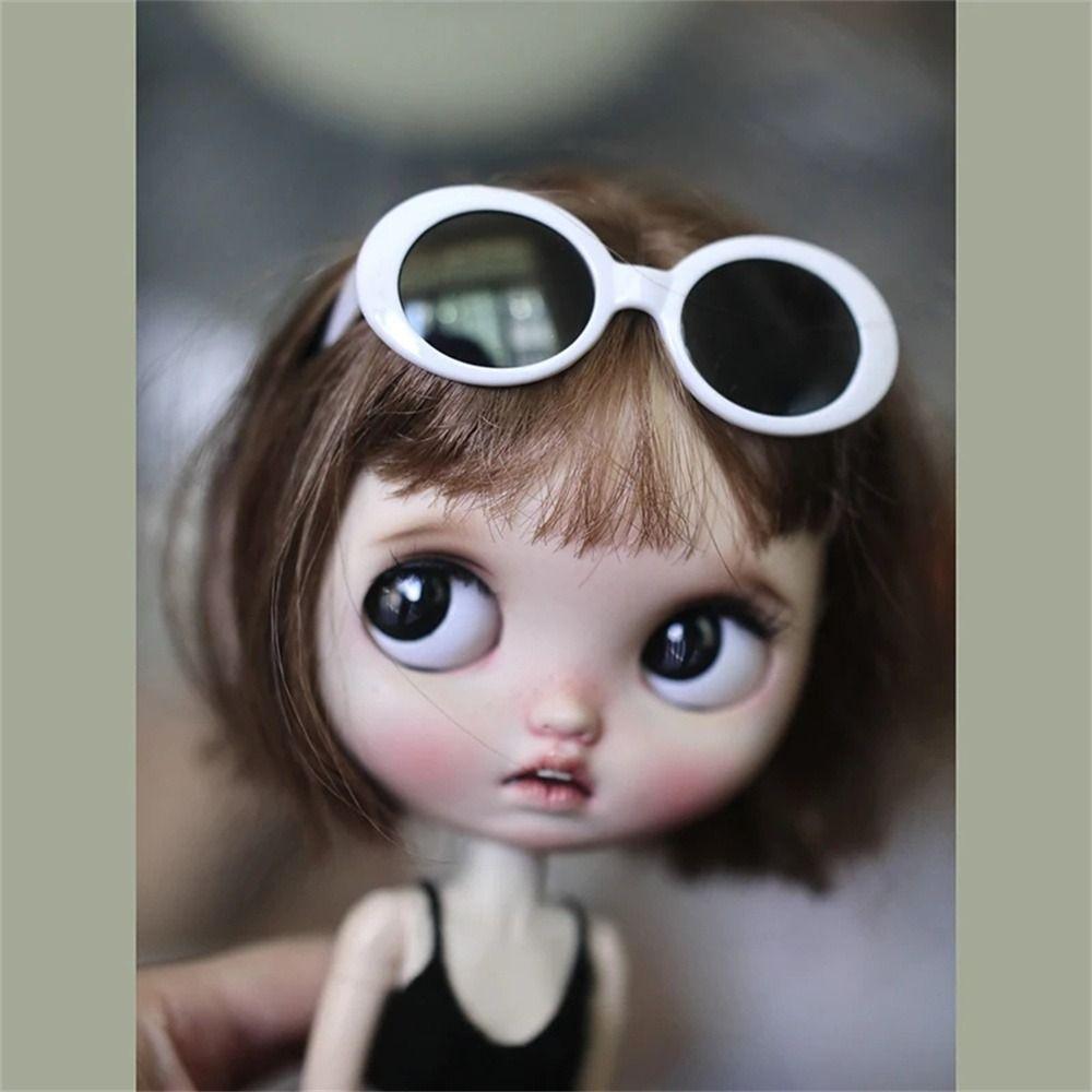 Toys Decoration Doll Glasses Dress Up Dolls Eyeglasses Kids Toy Pet Sunglasses  For Blythe